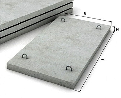 Плоская плита ПТ 12.5-16.14