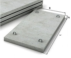 Плоская плита ПТ 12.5-8.6